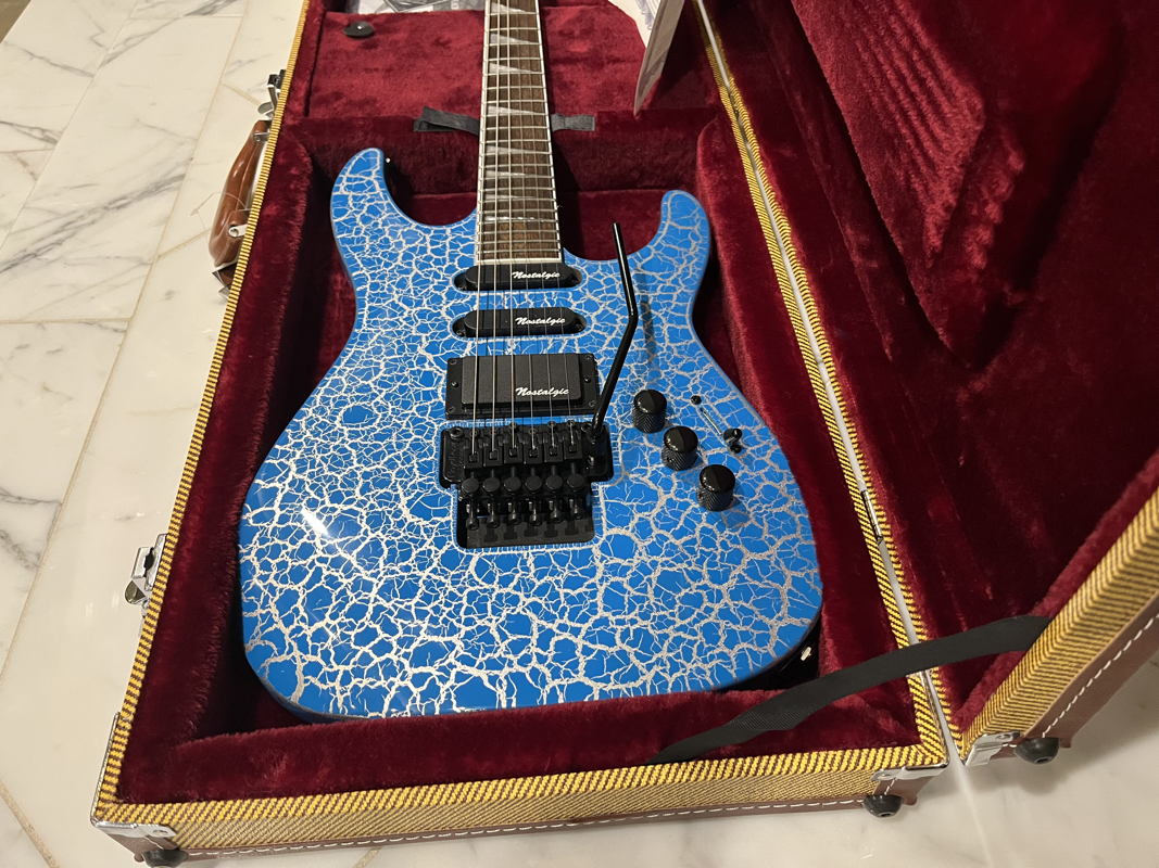 Nostalgic Conversions NC-60 Frost Byte Crackle! | Nostalgic Guitars